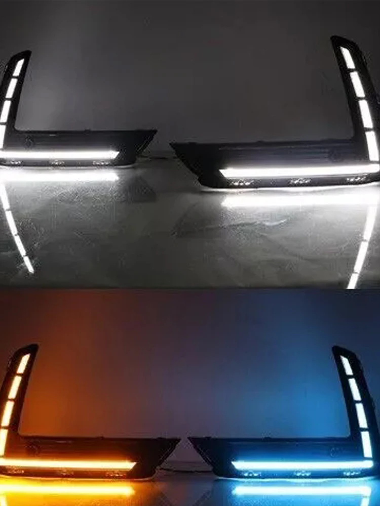 

2pcs Fog Light Lamp Daytime Running Light Daytime Running Strip Lights Kit for Honda CR-V CRV 2023-2025