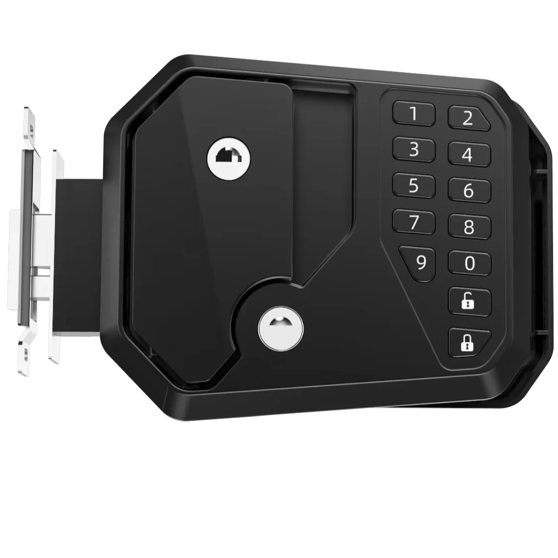 Remote Control Door Lock Aluminum Alloy Rv Latch Style Lock Cylinders System Camper Trailer Motorhome High Security Waterproof