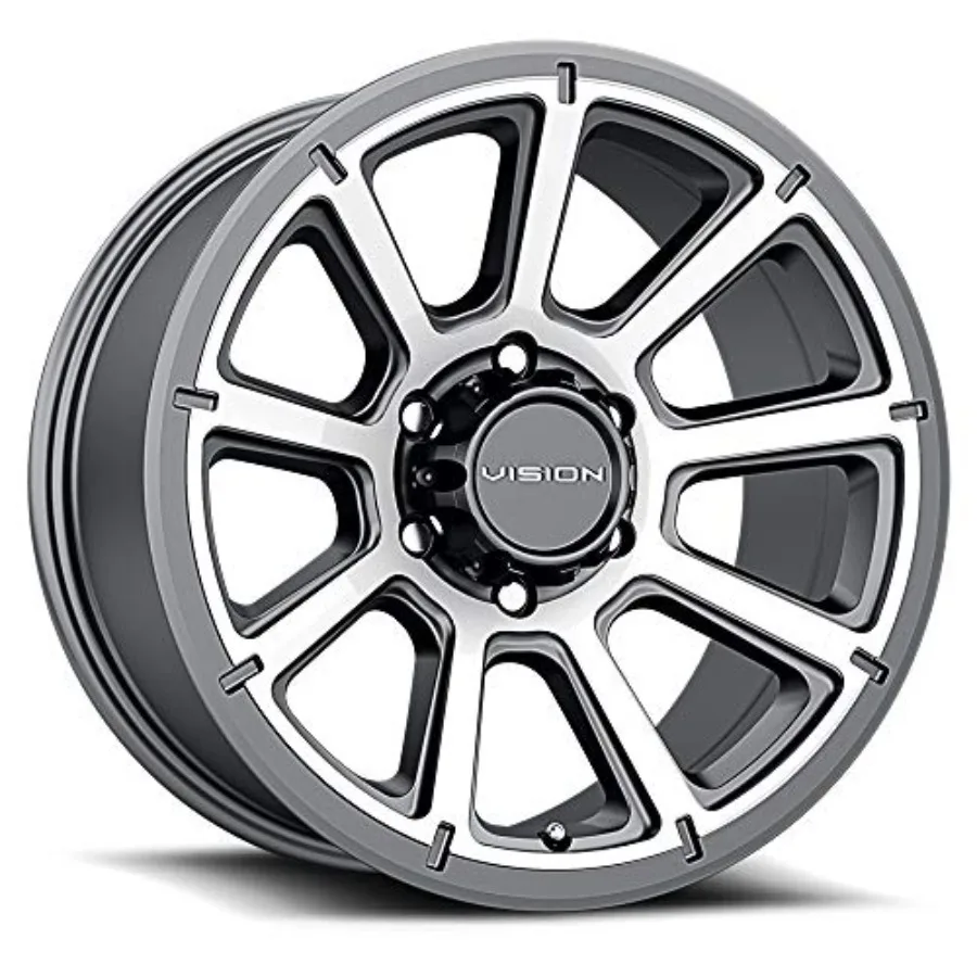 

1-16x8 Turbime 353 Gunmetal Machined Face 6x5.5 0 Rim Применение: Промышленное оборудование Материал: Gunmetal Цвет: Gunmetal Fini