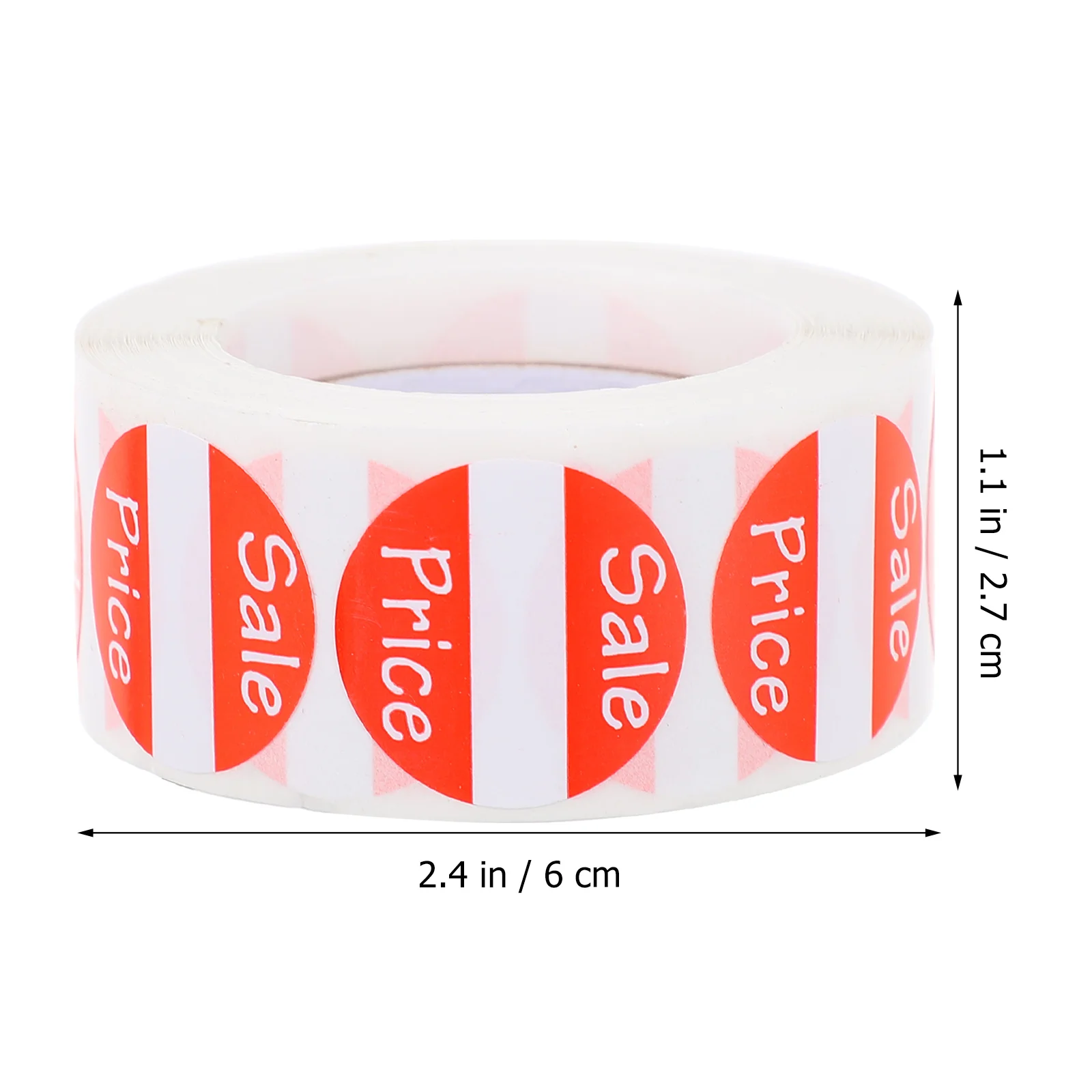 Goods Price Label Sale Tape Labels Commodity Stickers Paper Grocery Supermarket