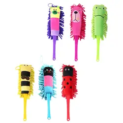 Soft Microfiber Duster Brush, Dust Cleaning Brush, Kids Pretend Toy for Computer