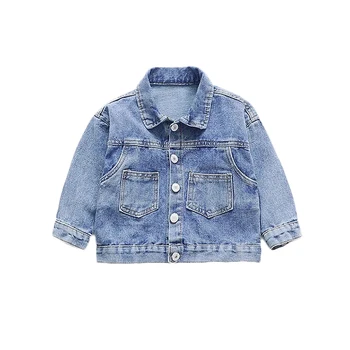 Girls Denim Jacket 6 Baby Girls Denim Jacket Spring Autumn Kids Jean Coat For Girls Sweet Little Princess Outerwear Children Clothing 1-10 Years 6