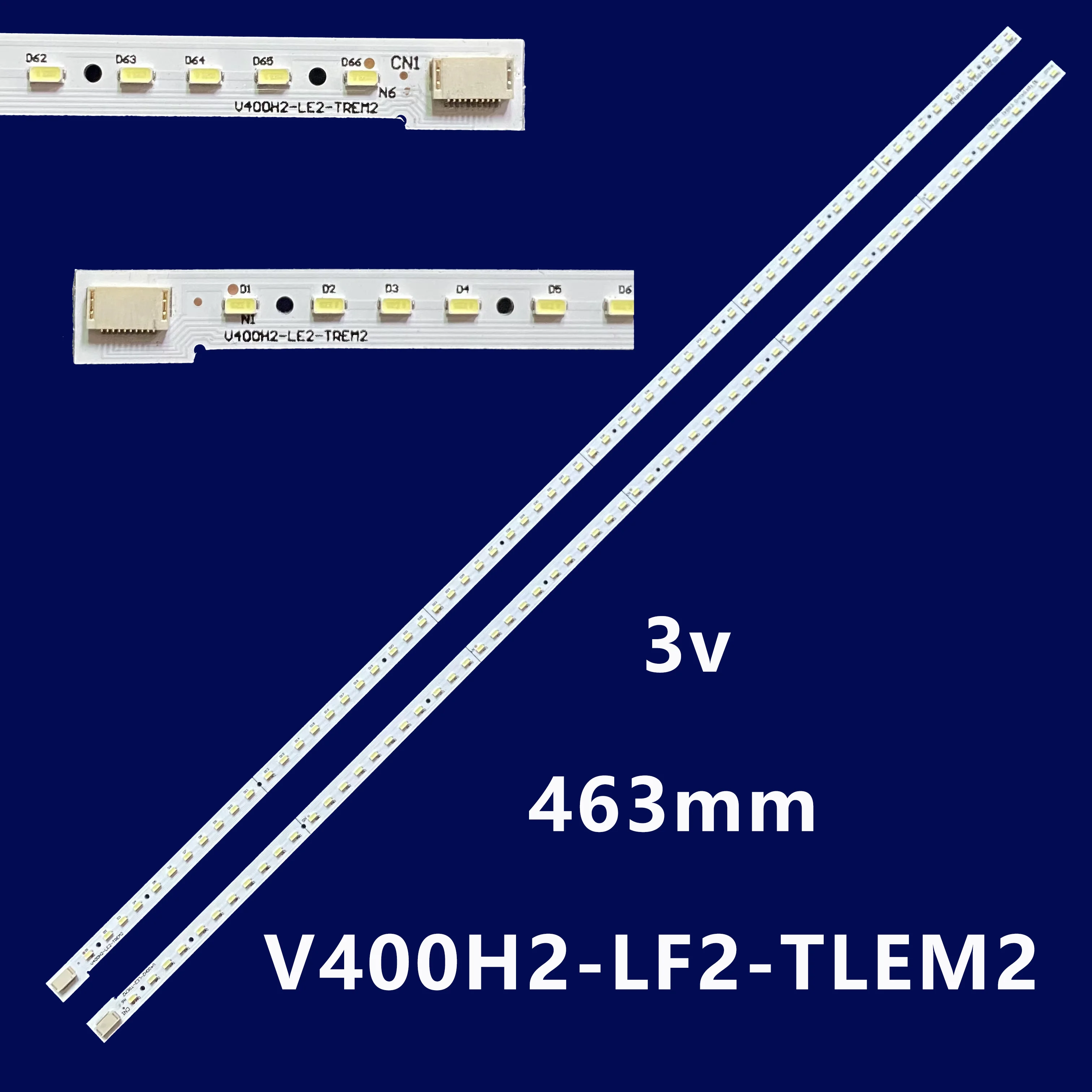 LED Backlight Strip For 40EL100C 40SL412U 40S51U V400HJ2-LE2 V400H2-LF2-TLEM2 V400H2-LE2-TREM2 40AL800