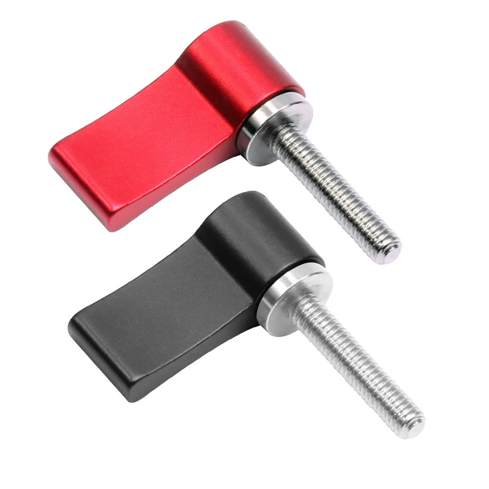 7-förmige Griffschraube aus Aluminiumlegierung, M4 / M5 / M6, verstellbare enge Verriegelungsschrauben für Action-Kameras, DSLR-Fotostudio-Zubehör – Detail 7