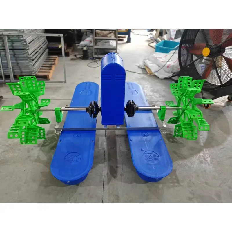 2 Impeller Shrimp Pond Aerator High Dissolved Energy Efficient Low Vibration Minimal Resistance Excellent Balance