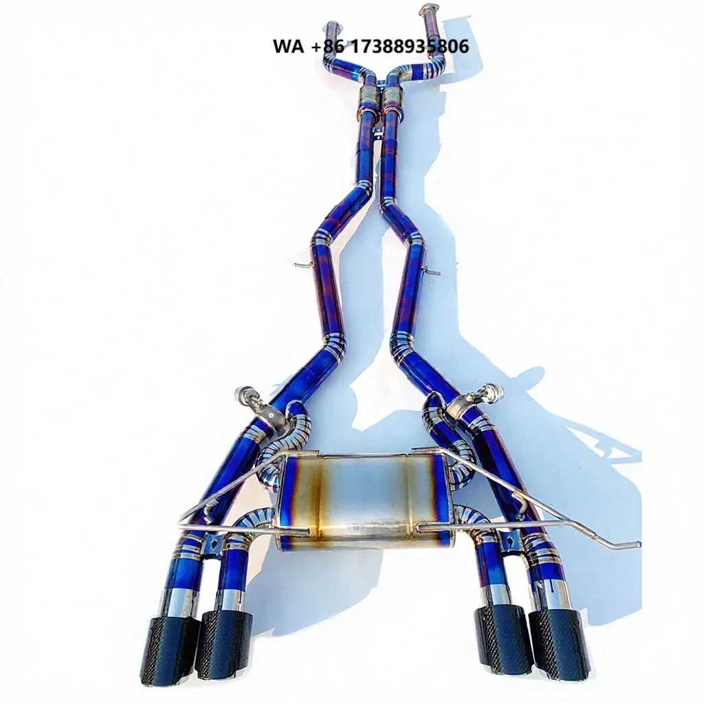 Valvetronic Exhaust Catback System for G80 G82 M3 M4 Exhaust Carton Box High Performance Car Titanium 1 Set 3 Years