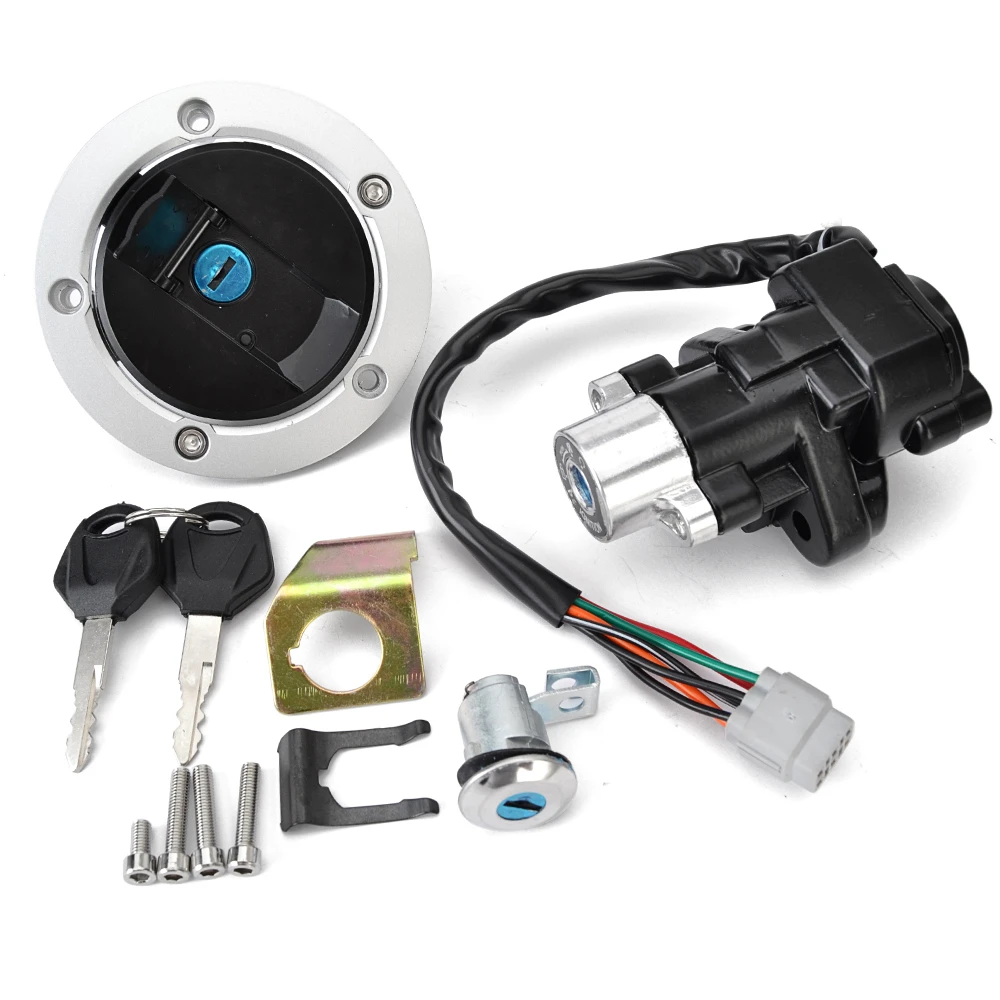 For Suzuki DL650 V-Strom DL1000 V Strom VStrom 2014-2016 Ignition Switch Fuel Gas Cap Lock Keys Motorcycle DL 650 DL 1000