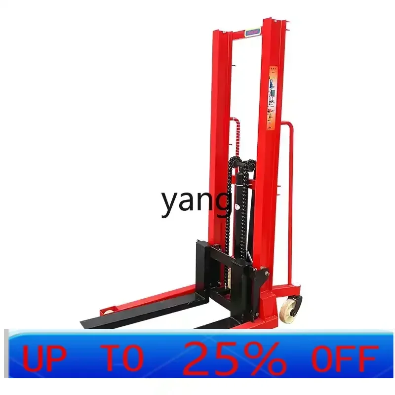 

LTT manual hydraulic lift truck stacking truck loading and unloading stacking machine forklift