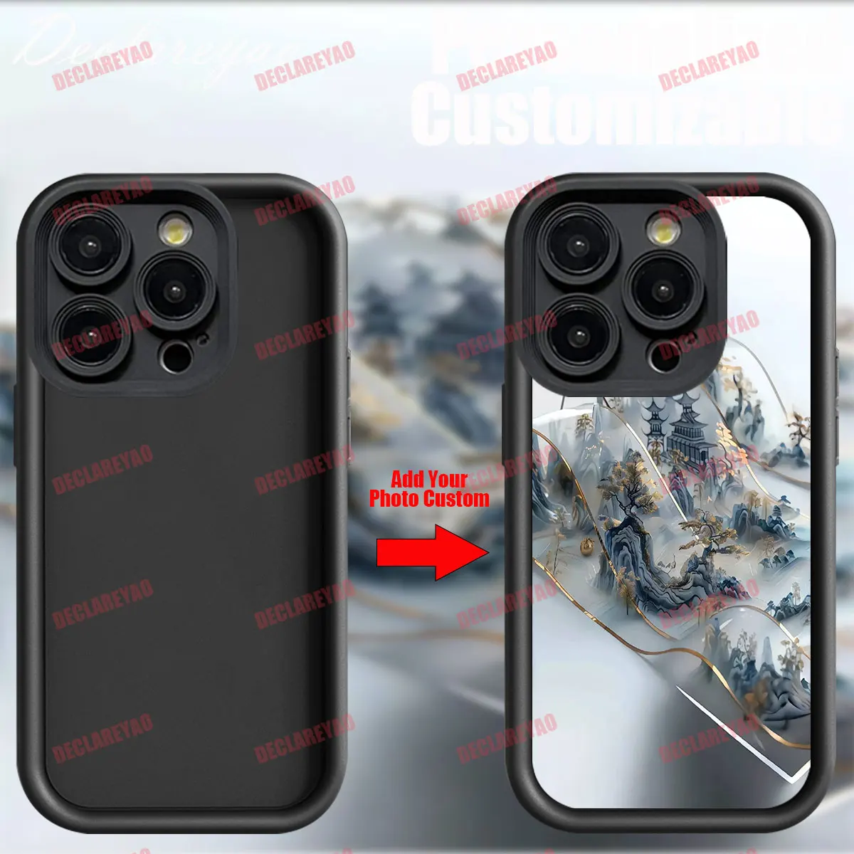 شخصية لتقوم بها بنفسك صورة مخصصة يغطي لموتورولا موتو G14 G15 G53 اللعب G05 الانصهار G54 G34 50 G52 40 G60 G35 G غطاء حافظة صور #1