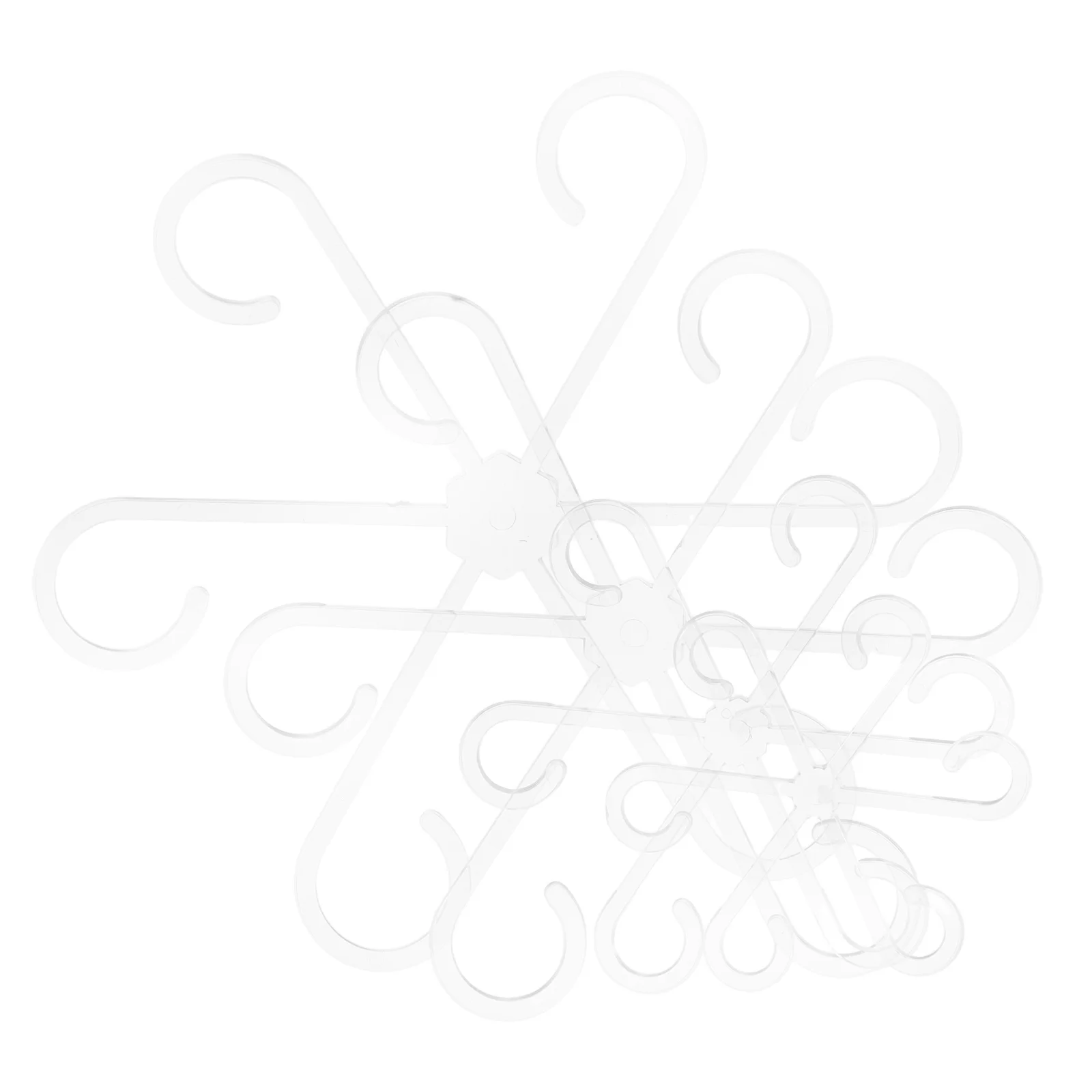 

4 Pcs Plant Climbing Bracket Houseplant Stem Supports Climber Stakes Indoor Growth Accessories Plastic Scaffolding