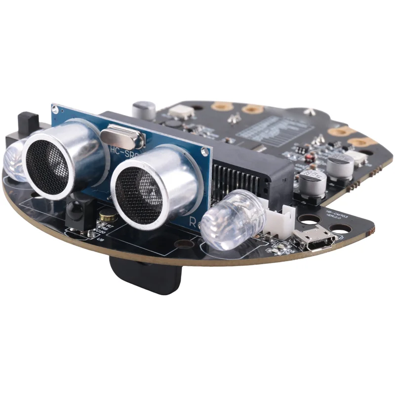 EMECE-Robot Programmable Robotic Kit Based On BBC Microbit V2 And V1 For STEM Coding Education With Chargeable Battery