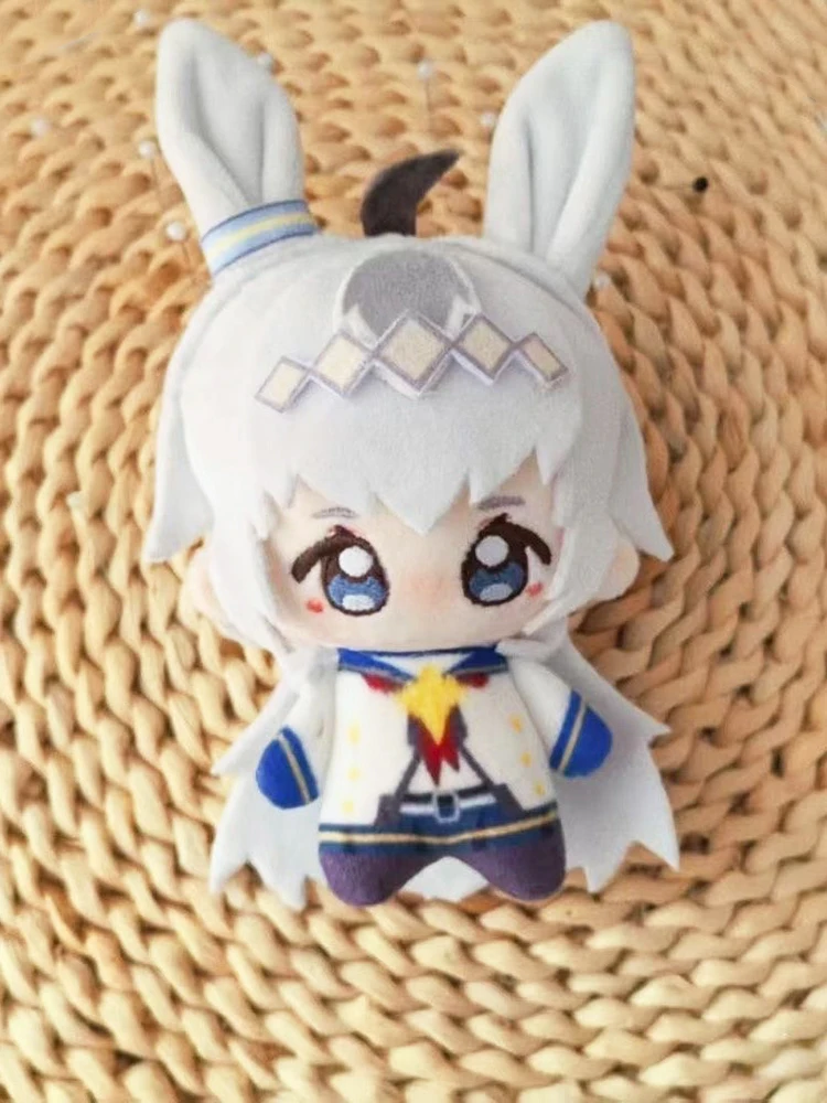 10cm Uma Musume Oguri Cap Plush Toy Stuffed Doll Cute Cartoon Game Anime Peripherals Fans Birthday Christmas Collectible Gifts