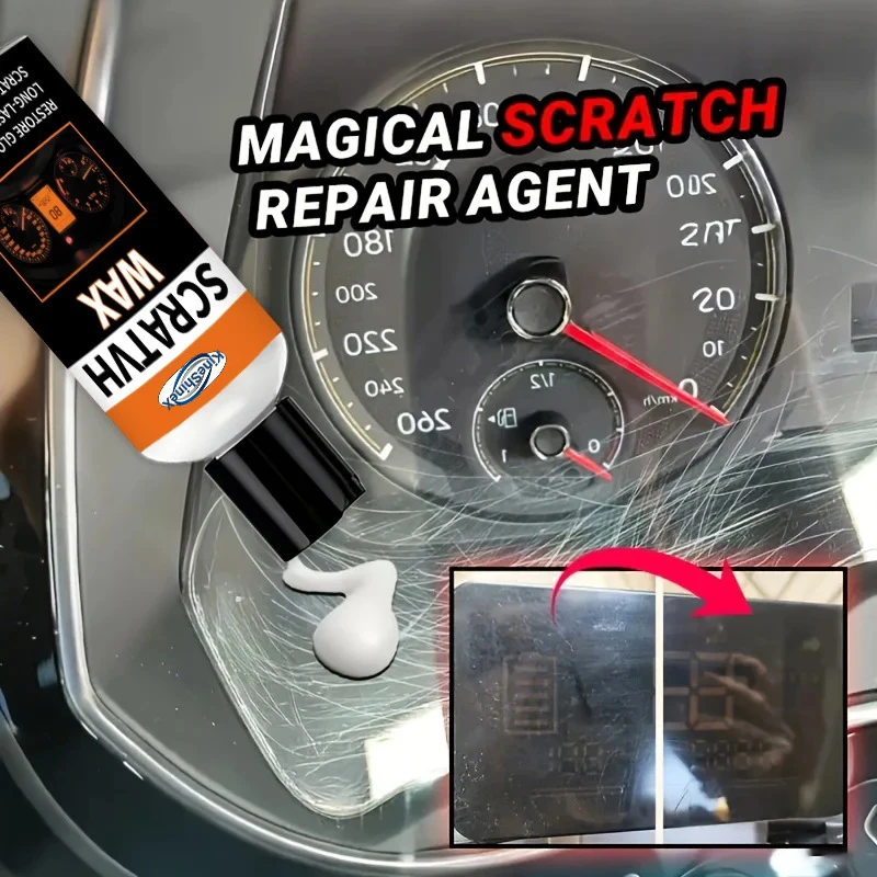 Car Scratch Repair Wax Dashboard Screen Scratch Repair Agent For Various Scratch Repairs On Central Consoles Helmets And Glasses