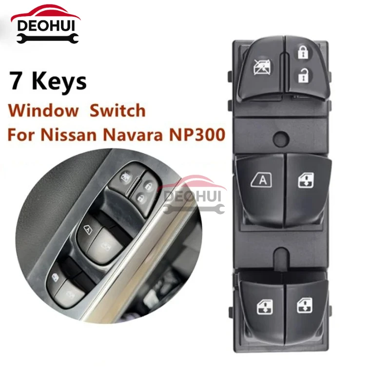 CSDOH Window Control Master Switch For Nissan Navara NP300 Frontier Terra Navara Glass Lifter Switch Assembly Pickup Truck