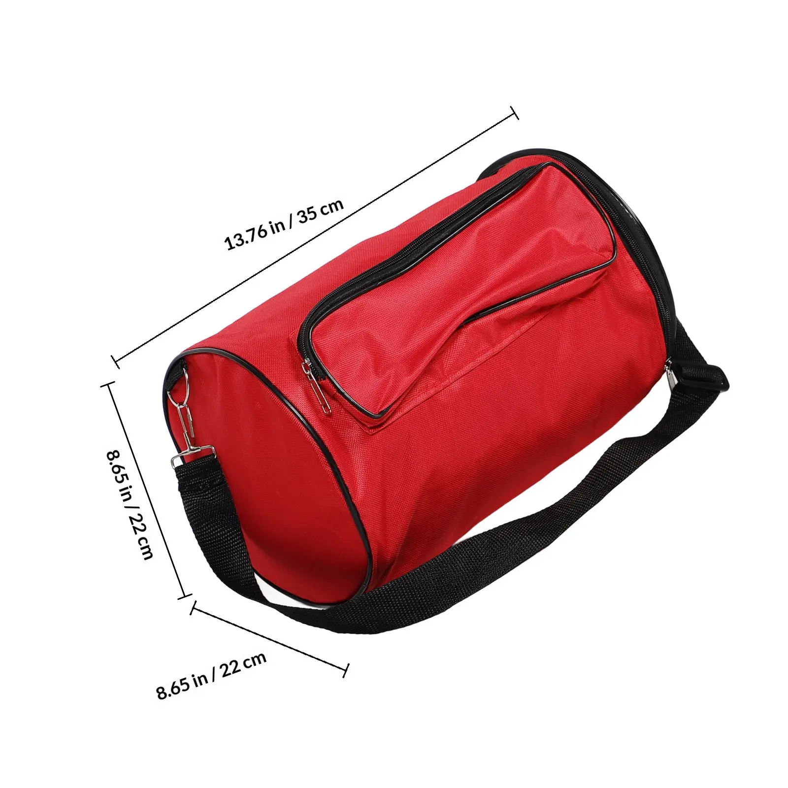 Waist Drum Bag Oxford Cloth Camouflage Waterproof Shockproof Drum Carrying Pouch Large Capacity Comfortable Adjustable Strap