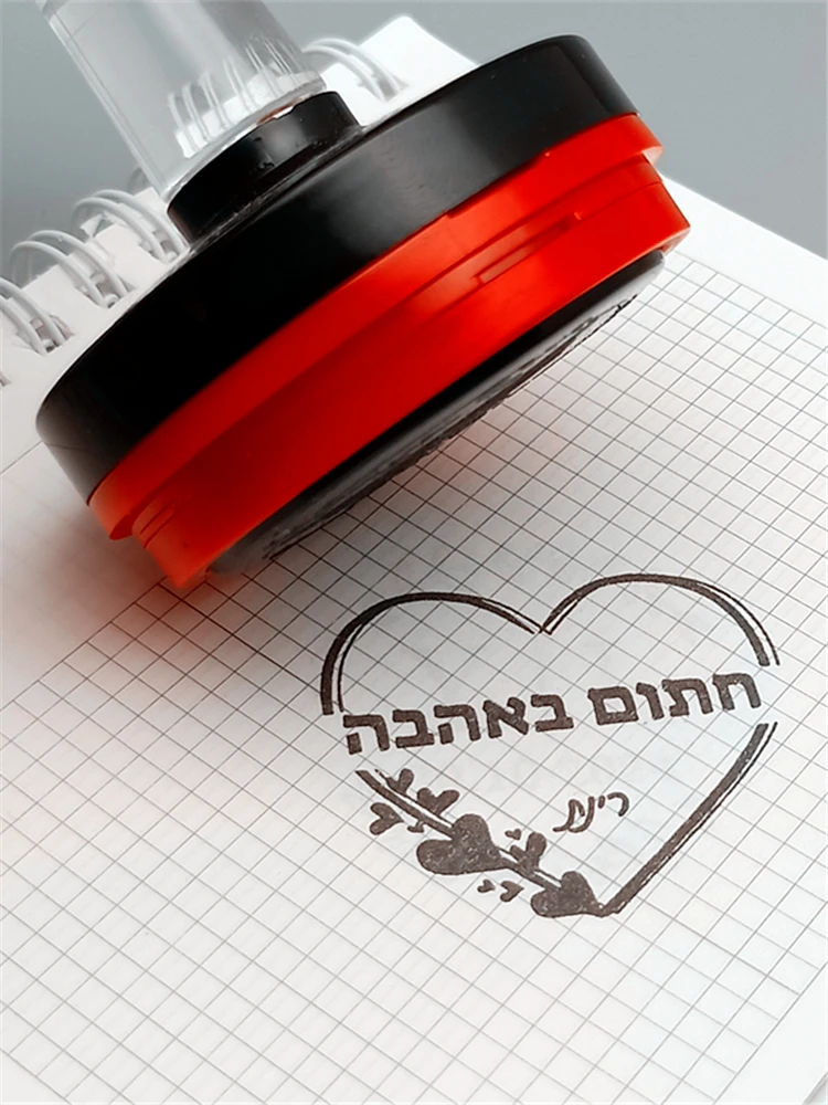 Benutzerdefinierter Selbsttintestempel mit Ihrem eigenen Logo, lichtempfindlicher Tintenstempel, Gummistempel, personalisieren Sie Ihr Logo – Detail 2