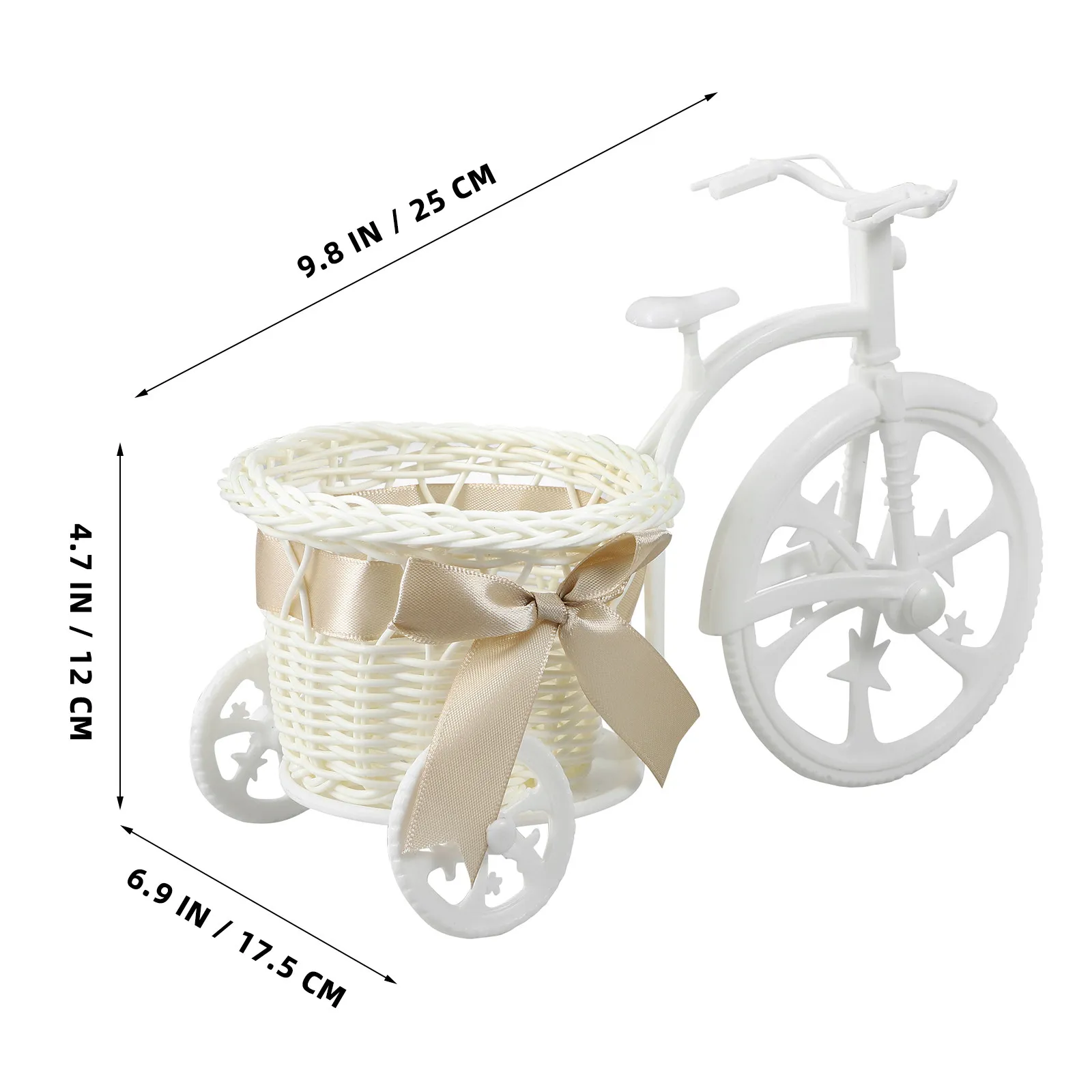 Potted Plant Stand with Casters Artificial Plants Flower Cart Display Home Decor