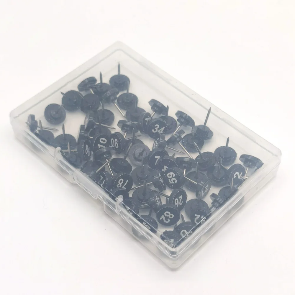 100 шт., штифты для рисования, 1-100