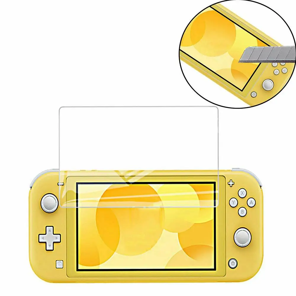 For Nintendo Switch Lite Tempered Glass HD Screen Protector Film Set Antiscratch Games & Accessories For Swith Lite Protective