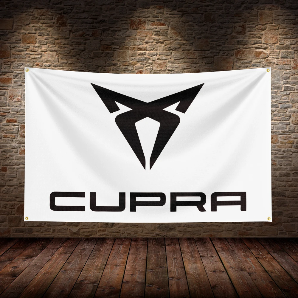 3x5 Ft C-Cupras Racing  Flag Polyester Printed Car Flags for Room Garage Decor