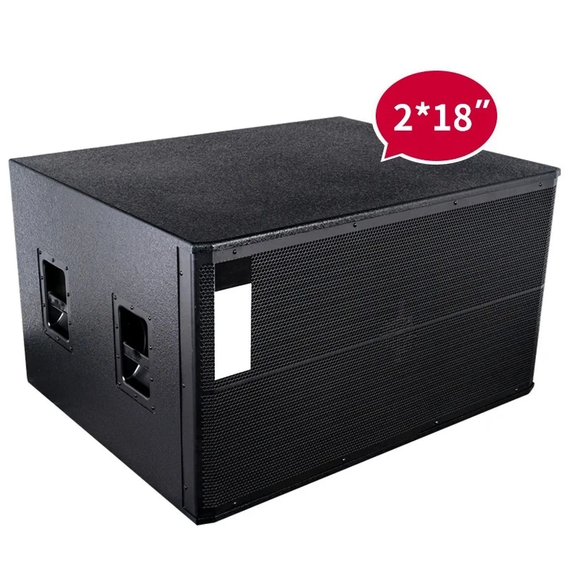 High Quality ODM 4800W Double 2X18 Inches Equipos De Sonido Professional Speakers Bass Passive Dual 18 Inch Subwoofer Speaker