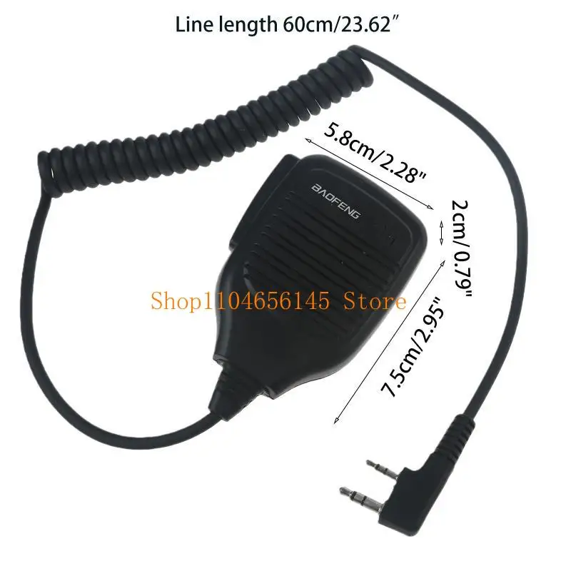 Accesorios originales micrófono 5ASD para Walkie-Talkie UV 82 UV5R