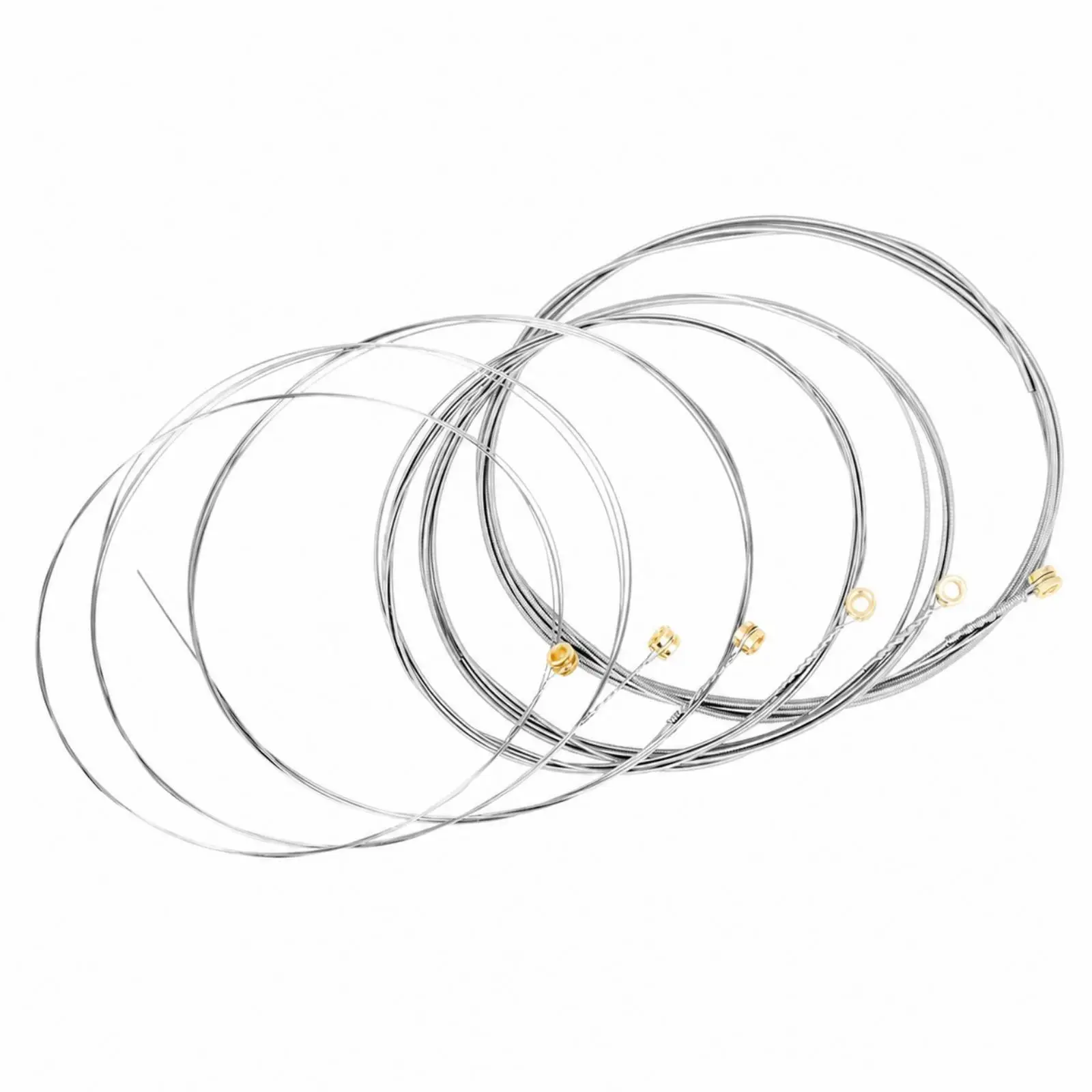Low Tension Electric Guitar String Set Hexagonal High-Carbon Steel Core, shielded PVD Ion Coating, metal alloy Wound Electric