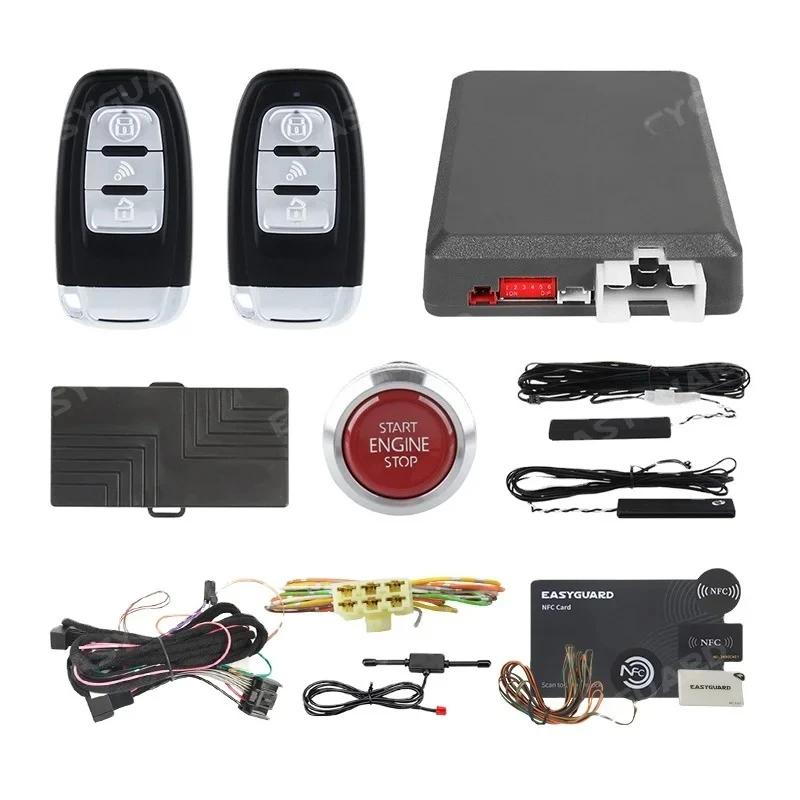 لـ Key Start 911/ Cayenne/ 987/ 718/ لـ Panamera CAN BUS PKE مجموعة الدخول السلبي بدون مفتاح