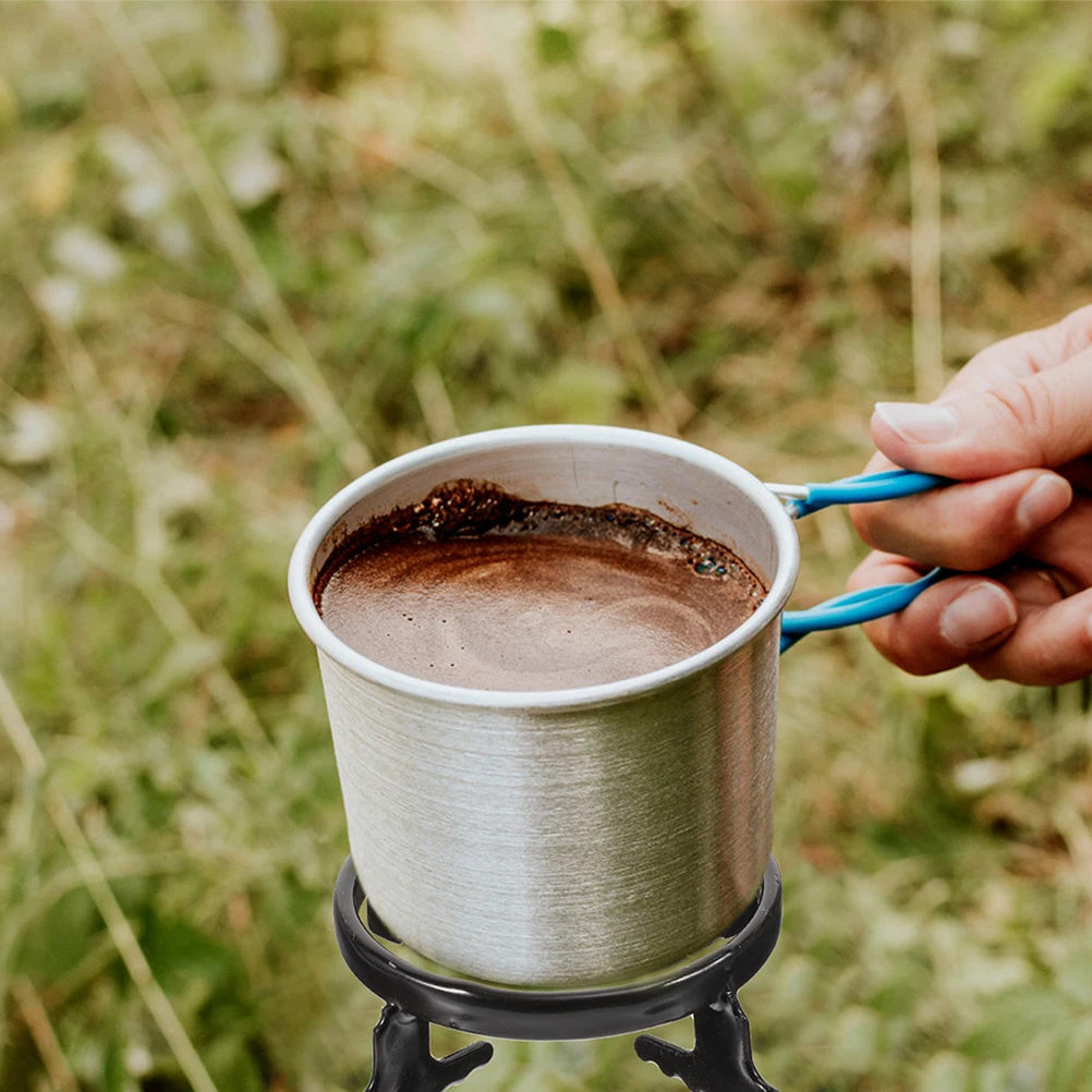 

Household Coffee Pot Stove Holder 2pcs Gas Stove Ring for Espresso Cup Coffee Pot Fixing Stand Durable Pot Rack