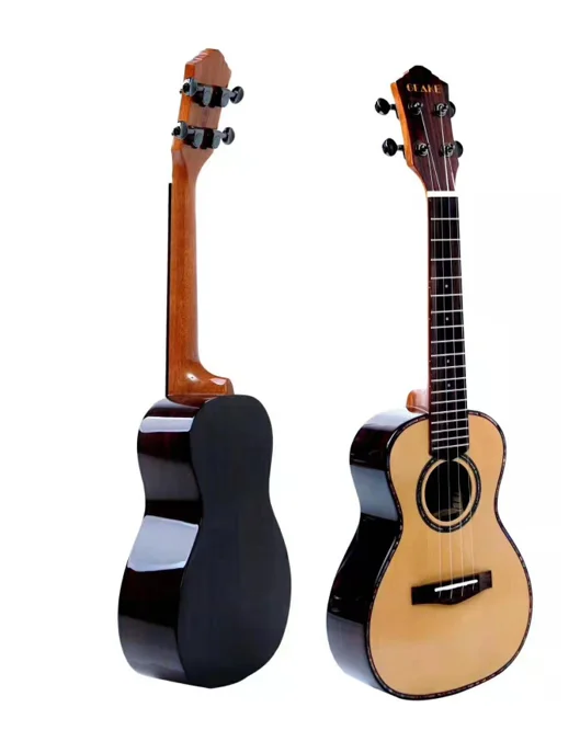 Hot Sale 23-Inch Geake U7 Rosewood Ukulele Kit with High Gloss Finish Nylon String Top Solid Mahogany/Koa Competitive Price