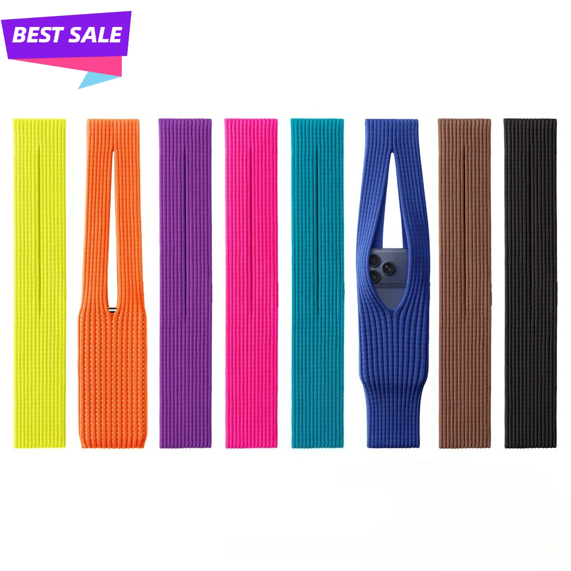 2026 تصميم جمالي جديد لجيب الهاتف المحبوك ثلاثي الأبعاد عالمي لجميع الهواتف الذكية #1