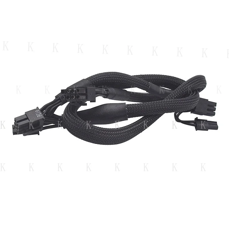 C  FOR Genuine Corsair Type 4 8 pin to Dual PCIE 8 (6+2)PIN Power Supply Cable GPU Cord