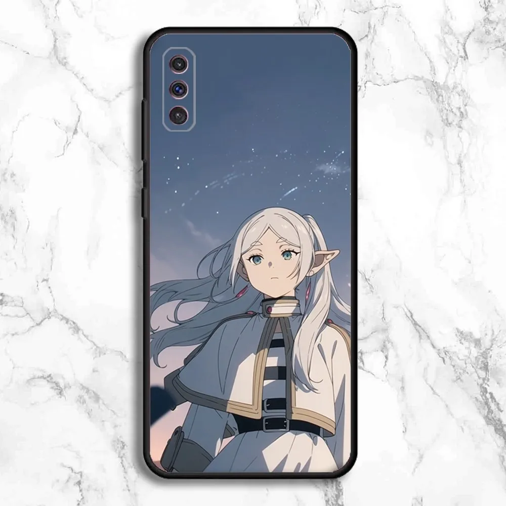 Anime F-Frieren Beyond Journeys End Phone Case For Samsung Galaxy A13,A21s,A22,A31,A32,A52,A53,A71,A80,91 Soft Black Phone Cover