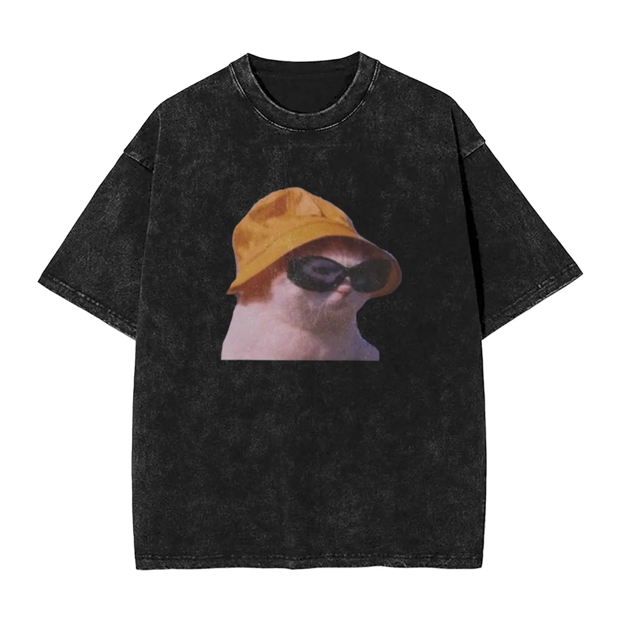cat even Unique Comfort A Vintage Oversized Cotton Unisex T-Shirts