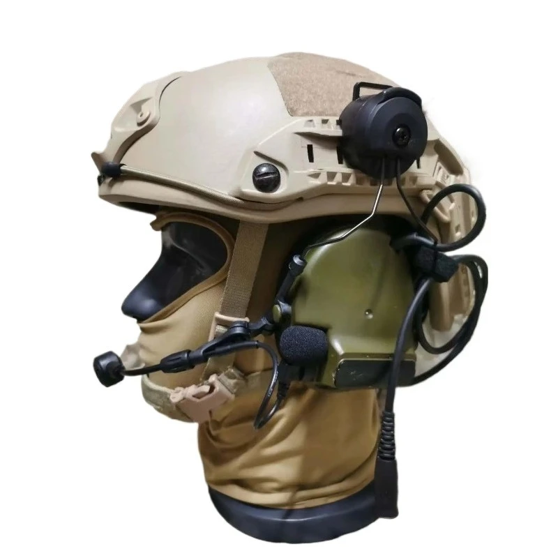 Noise Cancelling Tactical Earmuffs ARC Rail Hanging Headset For Tactical Communication Shooting Noise Protection 3M