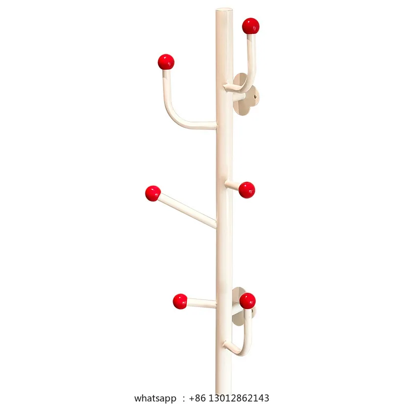 

Coat Hook Wall Hooks Cream Ball Door Hanger Cap Holder Hat Organizer Bathroom Wall Organizer Wall-mounted Coat Rack No Punching