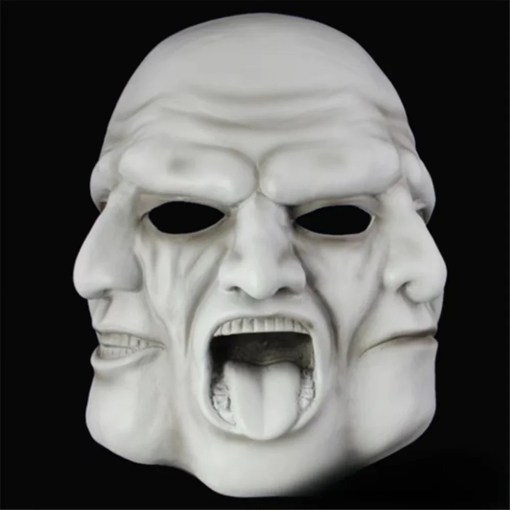 Three-faced Mask Payday 2payday Resin Mask Cos Halloween Horror Cosplay Props