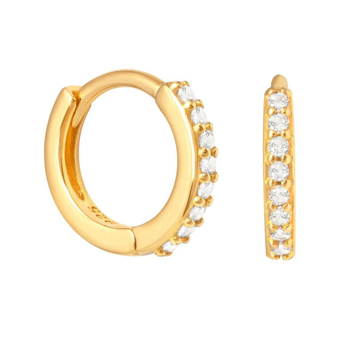 

Модные ювелирные изделия Gemnel, серебро 925 пробы, золото 18 карат, серьги-обнимашки с камнем по дереву в 22 декабря