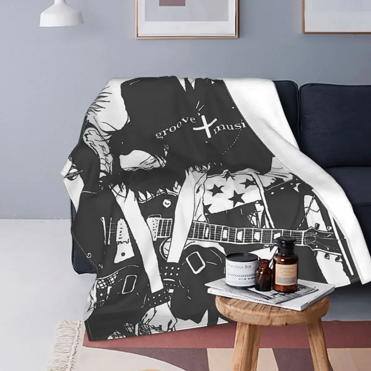 

Hey Nana Anime Blanket Sofa Cover Fleece Spring Autumn Ai Yazawa Multifunction Super Warm Throw Blanket for Home Travel Quilt