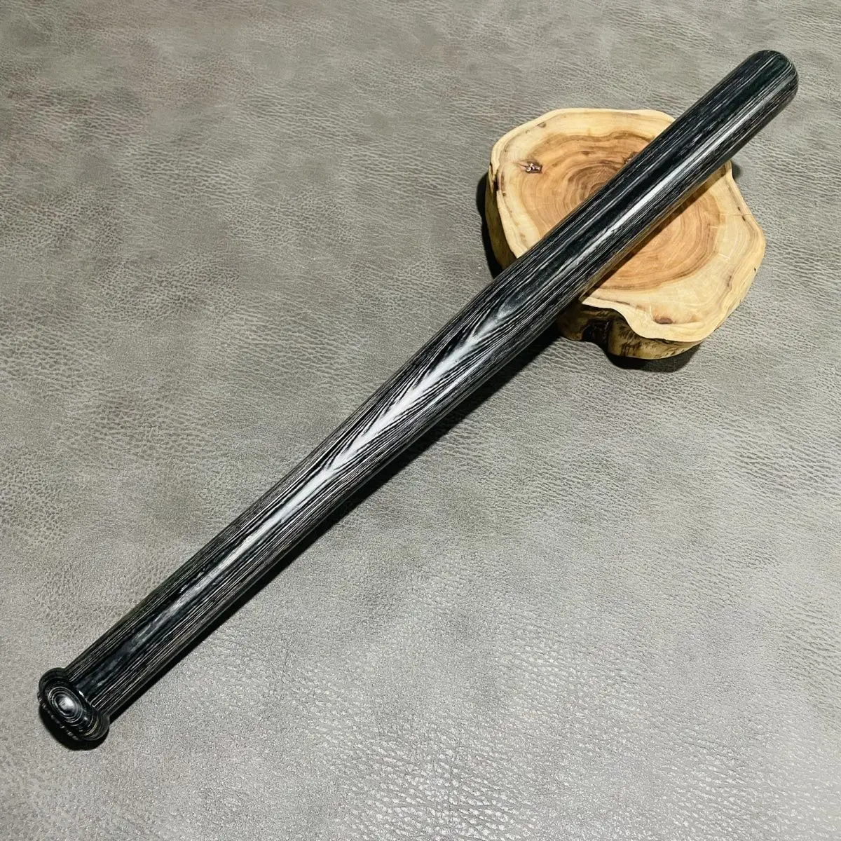 Outdoor Portable EDC Gold Wire Ebony Baseball Bat Training and Exercise Car Emergency Tool