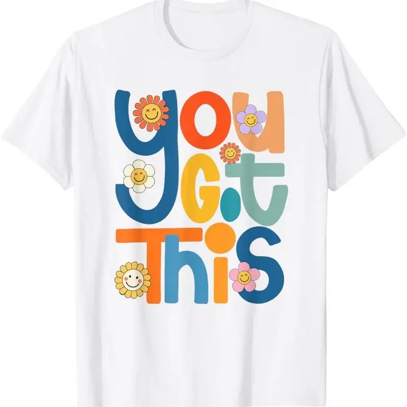 State Testing Day Motivational Teacher Groovy You Got This T-Shirt