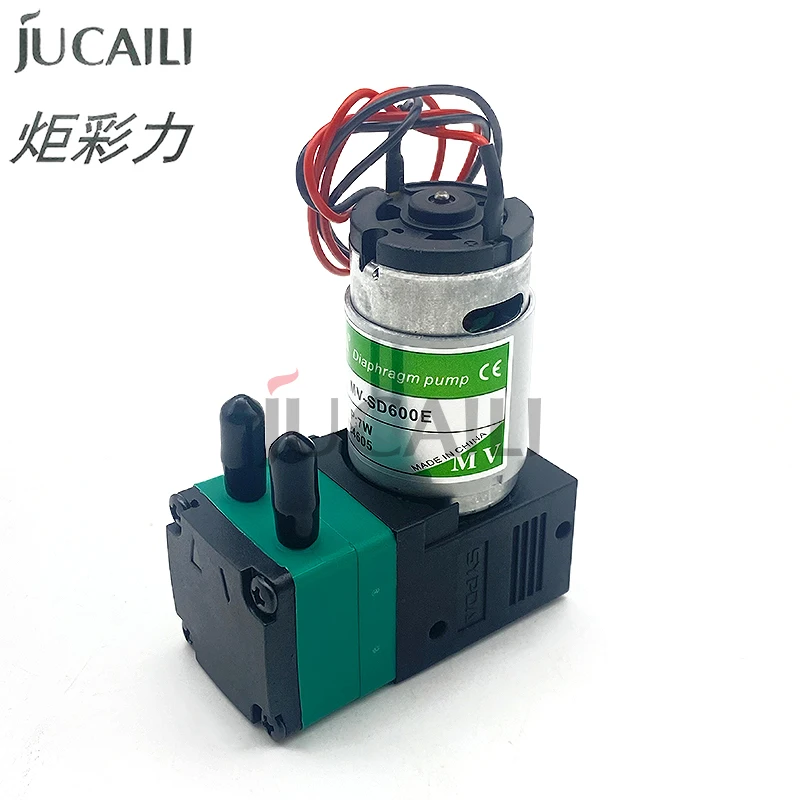 JUCAILI Ink Pump 3w 7w Diaphragm Pump SYPDA MV-SD600E for Crystal Flora UV Flatbed Infiniti DC 24V Inkjet Printer
