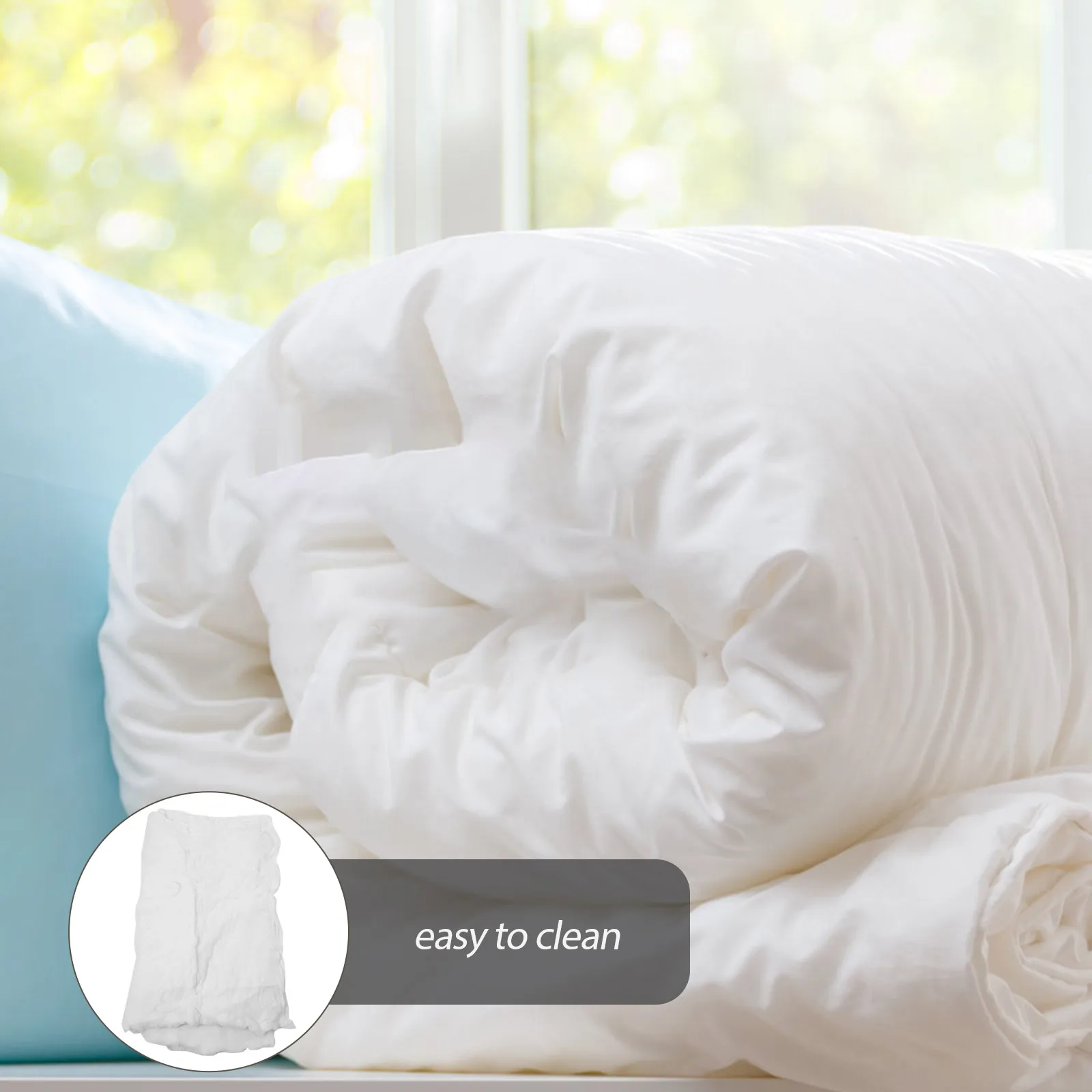 

Cotton Batting Quilt Core 1lb White Warm Mattress Pads Soft Experience Versatile Cotton Clothes Quilts Reliable