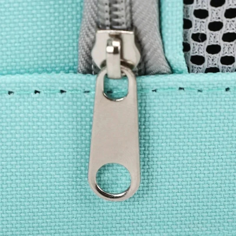 Tragbare Handtasche für Haustiere, Katzen und Hunde, atmungsaktive Tragetasche für den Sommer, Reisetasche für Welpen und Kätzchen, Umhängetasche, Haustier-Tragetasche, Zubehör – Detail 24