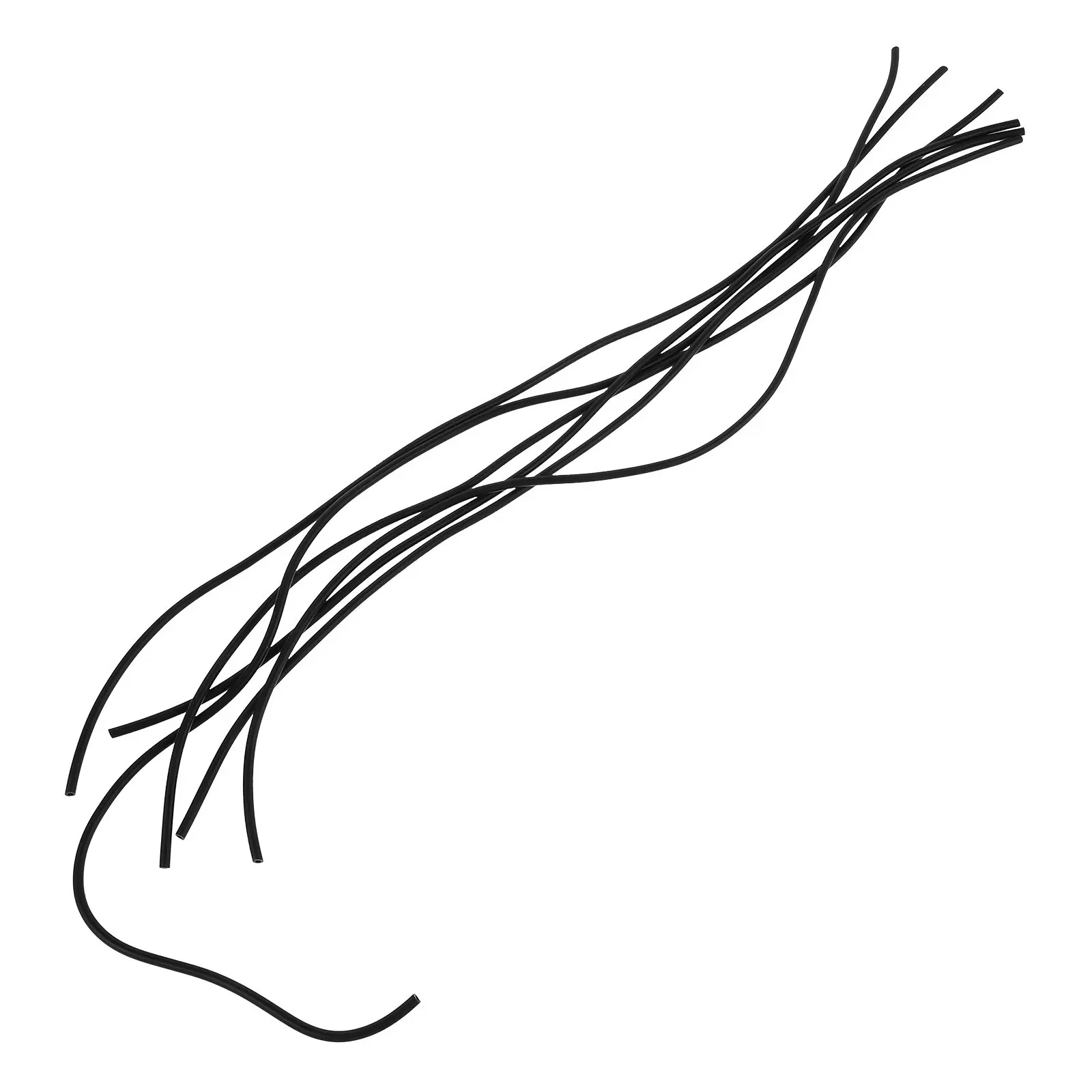 

6Pcs Dulcimer Rubber Tubes Yangqin Tube Replacement Durable Flexible Sound Quality Enhancement Dulcimer Accessories