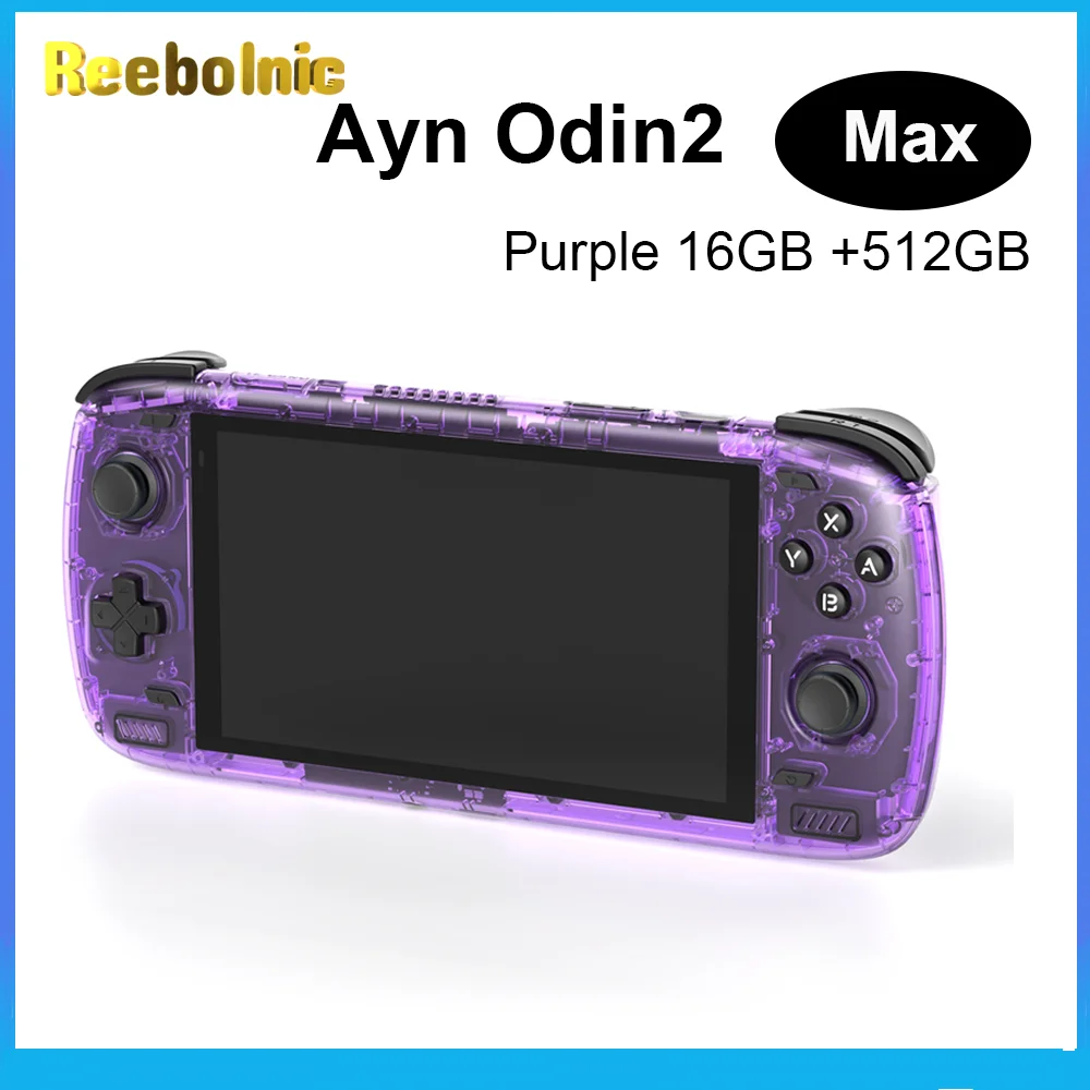 本日限定値下げ　Ayn Odin2 Max 512GB メモリ16GB ホワイト Ayn Odin 2 Pro アップグレード版 6インチIPSスクリーン 携帯ゲーム機