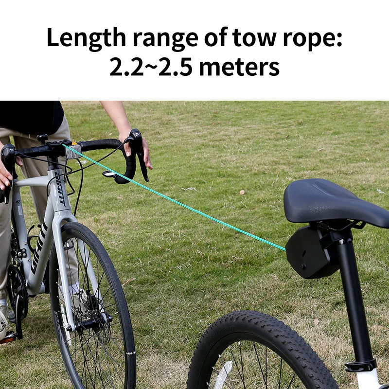 Bicycle Traction Rope Mountain Bike Parent-child Road Bicycles Pull Pulling Rope Retractable Convenient Trailer Rope