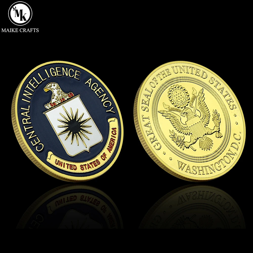 

CIA Central Intelligence Agency Challenge Coin US Military Commemorative Collectible Gift Iron Token