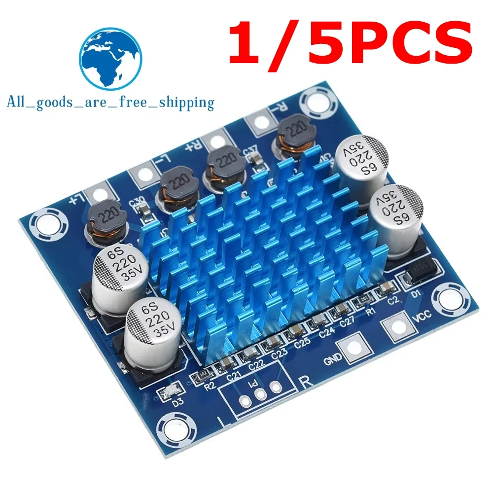 TZT 1/5PCS TPA3110 XH-A232 30W+30W 2.0 Channel Digital Stereo Audio Power Amplifier Board DC 8-26V 3A For DIY