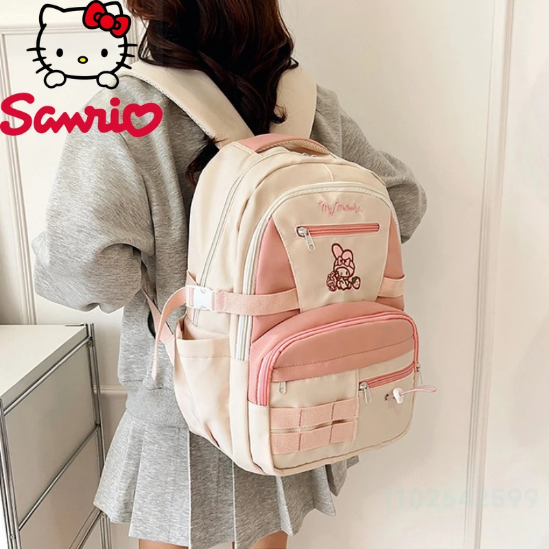  New Student Backpack Cartoon Versatile Large Capacity Women's Backpack Fashion High Quality Travel Backpack for Women